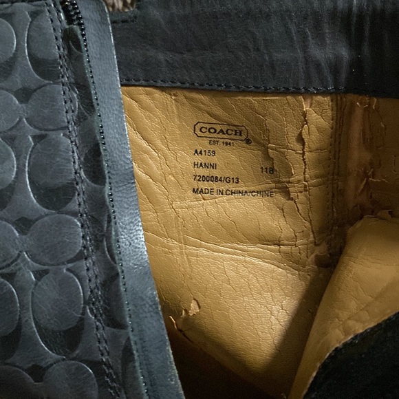 Coach Hanni Chestnut Boot size 11 B - Picture 9 of 9